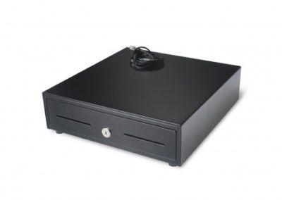 Tiroir caisse TR330 - Oxhoo - acier avec monnayeur - 330 x 345 x 100 mm_3