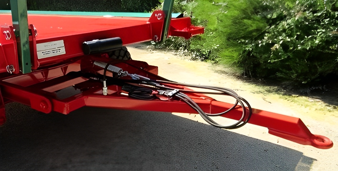 Remorque agricole à 8 roues pour limiter le tassement en conditions difficiles