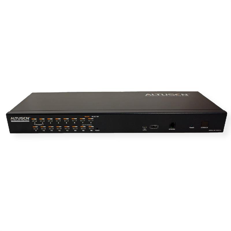 Aten kh1516ai switch kvm over-ip, vga, ps/2-usb over cat 5, 16 ports_3