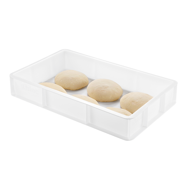 Bac à pâtons 530x325x90mm GN1/1 blanc Gilac_3
