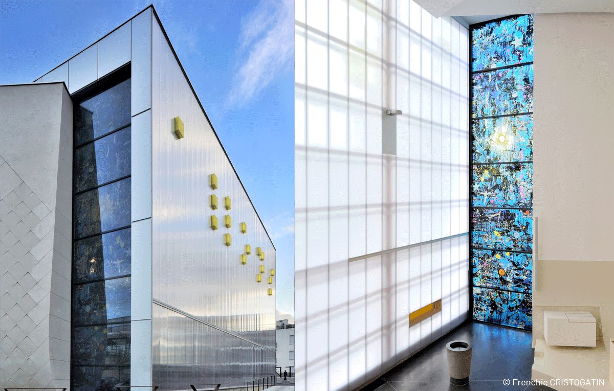 Panneaux sur-mesure Danpalon translucides pour isolation