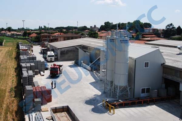 Euro Mix/MP centrale à béton - Euromecc - 10 à 88 m3/h - béton de haute qualité pour préfabrication_3