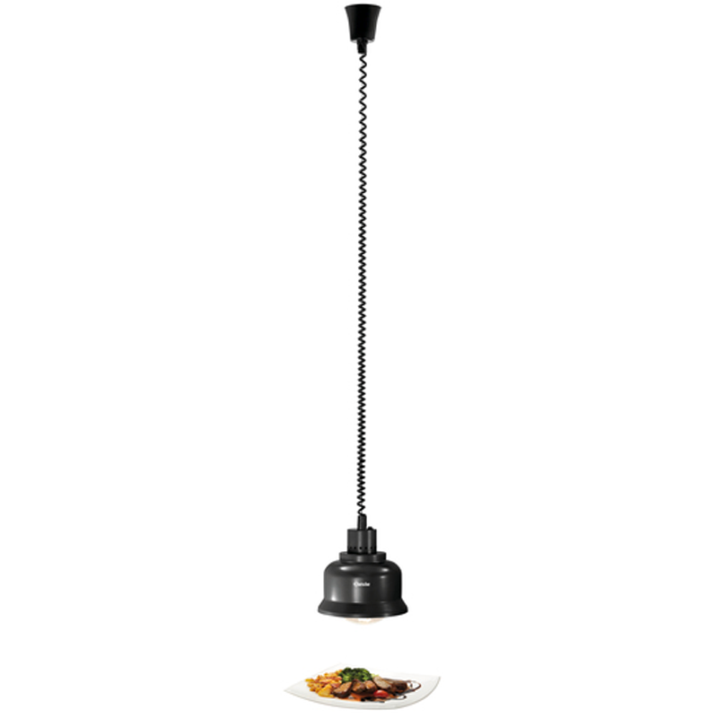 Lampes chauffantes rétractables buffets et comptoirs Noire | Bartscher - 114273_3