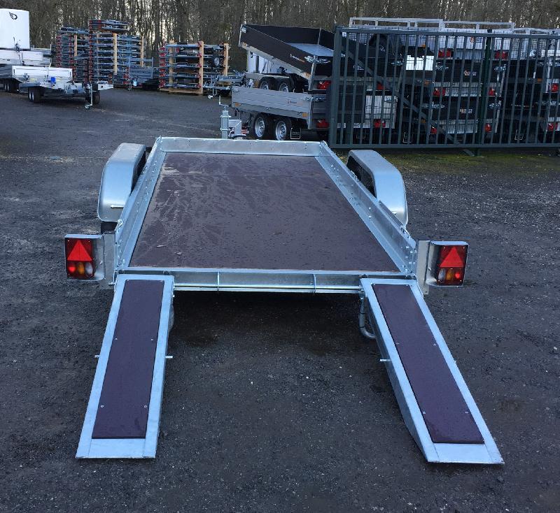 Remorque porte-engins - 3,55 x 1,72m - 3500 kg - timon réglable - franc peg35d tak350af_3