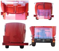 1603 - Mélangeuse agricole Zagroda - capacité 6m³ avec vis verticale et pesage électronique_3