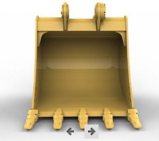 477-3375 godet d'excavation à usage normal avec lame de nivellement - caterpillar finance france - 750 mm (29 in) - poids 669 kg_3