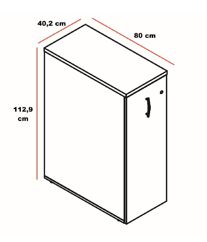 Caisson maxi rangement - MDD. - Blanc, Oui, Droit_3