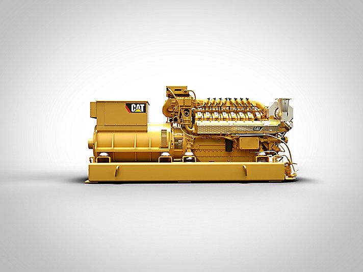 Cg132b-16 800 kw groupes électrogènes industriel à gaz - caterpillar -puissance continue maximale 800 kw à 1,0 pf_3