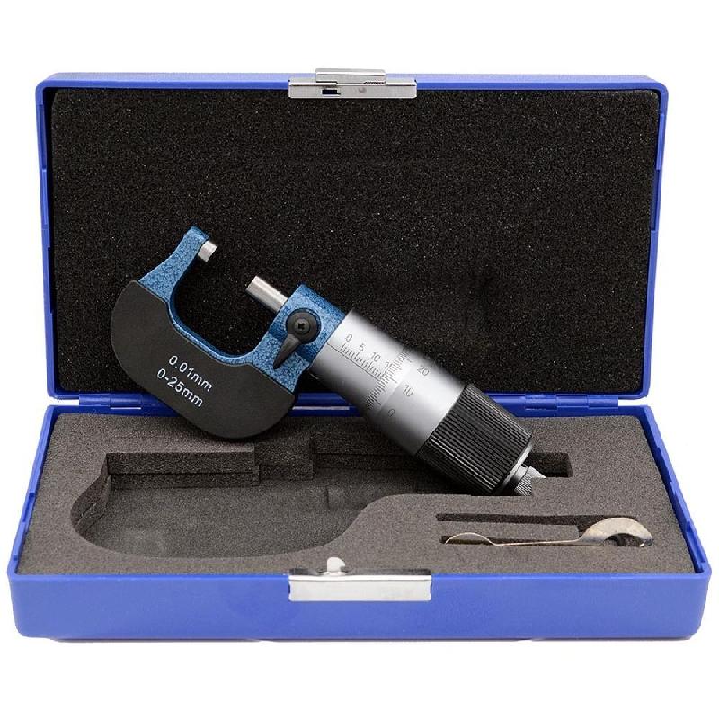 Micromètre d'extérieur 1 tour par mm - 25-50 mm - Tambour à grand diamètre - Référence 530050_3