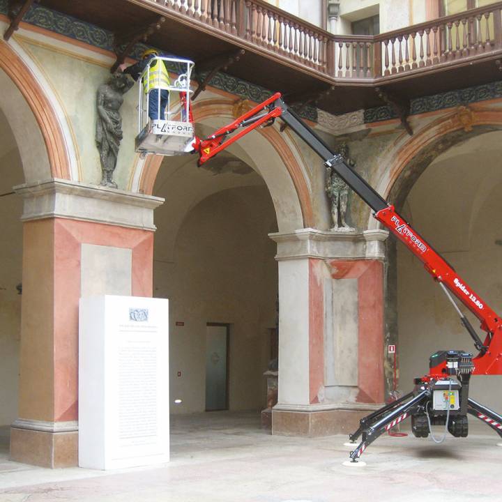 Nacelle araignée sur chenille compacte - Spider 13.80 - Portée latérale optimisée et hauteur de travail 13,40 m_3