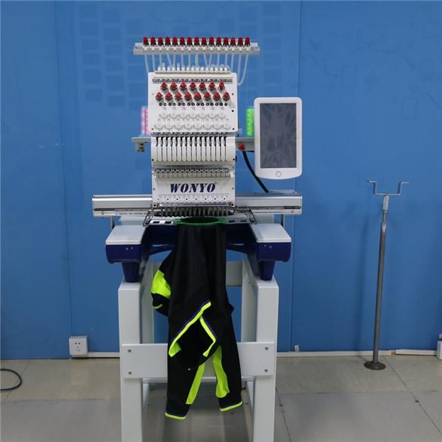 Brodeuse industrielle - Shenzhen Wanyang - 15 aiguilles - Tête simple pour monogrammes_3