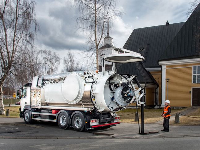 Combi Eur-Mark - Camion aspirateur Kaiser - 1 500 à 2 700 m³/h - Protection contre le gel et réservoir tank-in-tank_3