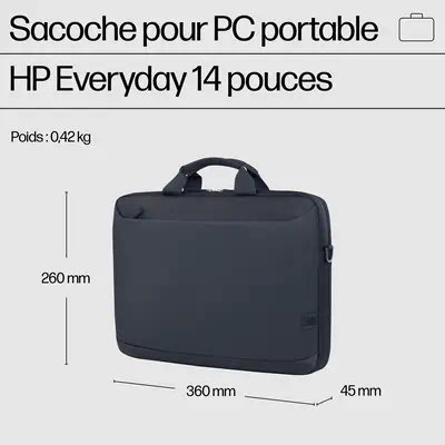 Sacoche pour PC portable HP Everyday 14 pouces_3
