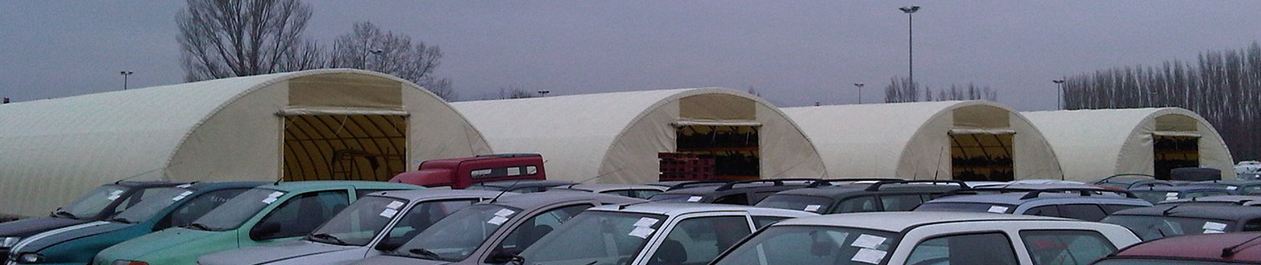 Tente de chantier ingénieux / pliable  / 6 x 9 x 5.80m_3