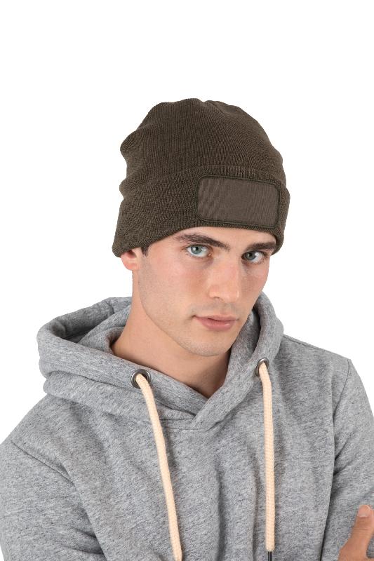 Bonnet recyclé avec patch en coton - Réf : KP890 - Marque K-up_3