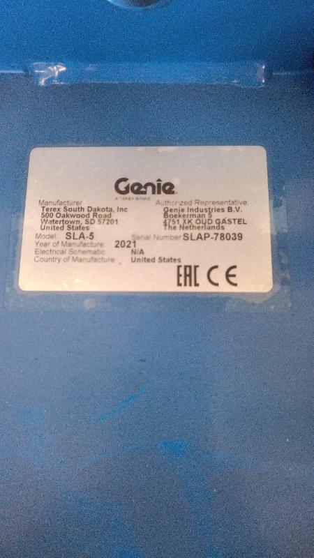 Nacelle verticale GENIE sla5  occasion_3