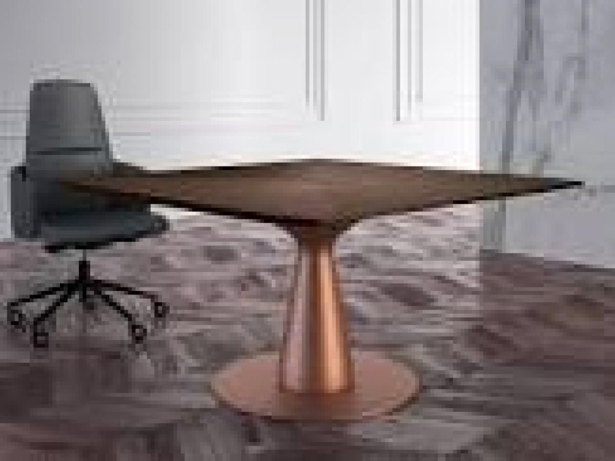 Table de réunion METAR en bois et métal - Élégance, fonctionnalité et design contemporain_3
