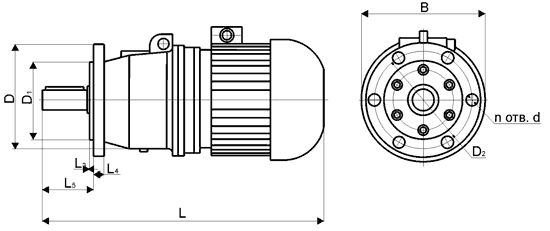 1мпз(mpz) - motoréducteurs à courant alternatif - réducteur-projet - couple nominal 63 - 78 nm_3