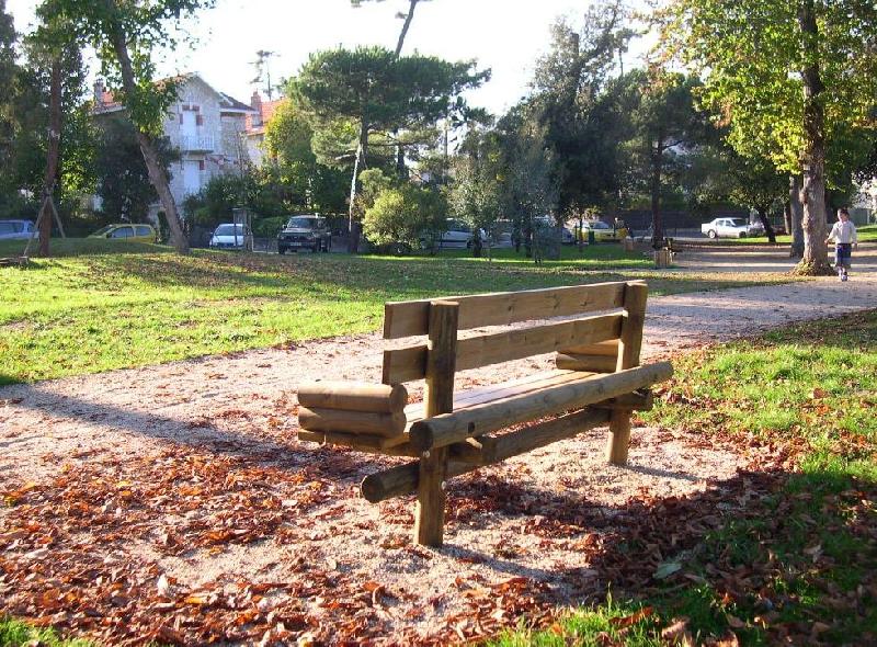 Banc bois RONDUS simple ou double_3