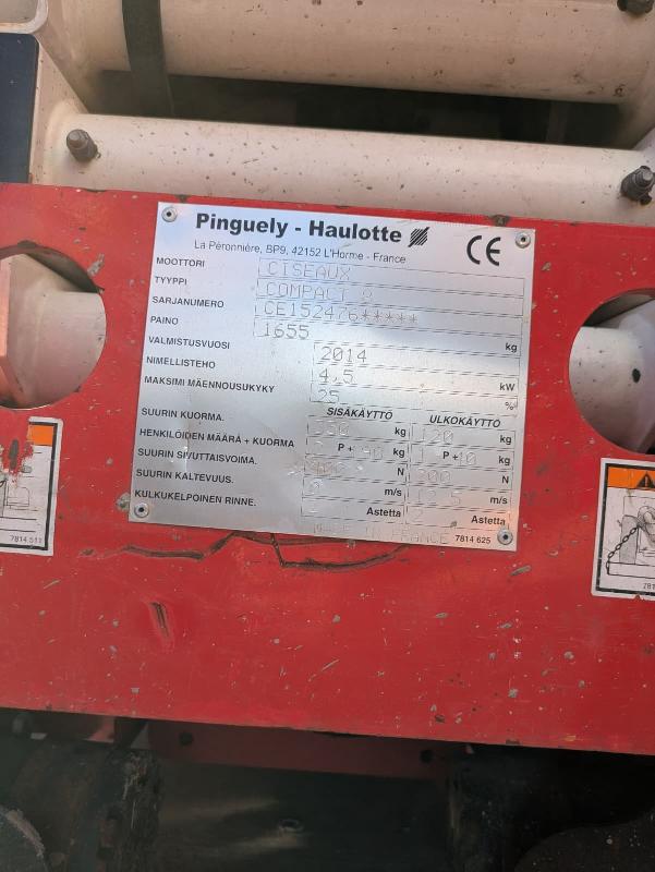Nacelle ciseaux HAULOTTE compact 8 occasion_3