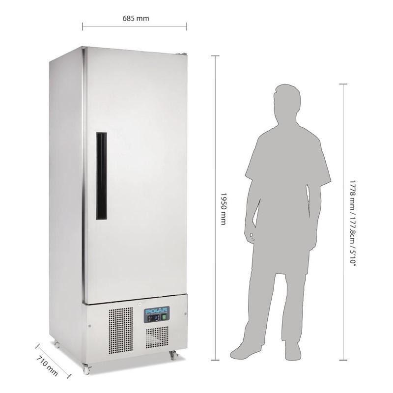 Polar - armoire réfrigérée positive 1 porte 440 litres_3