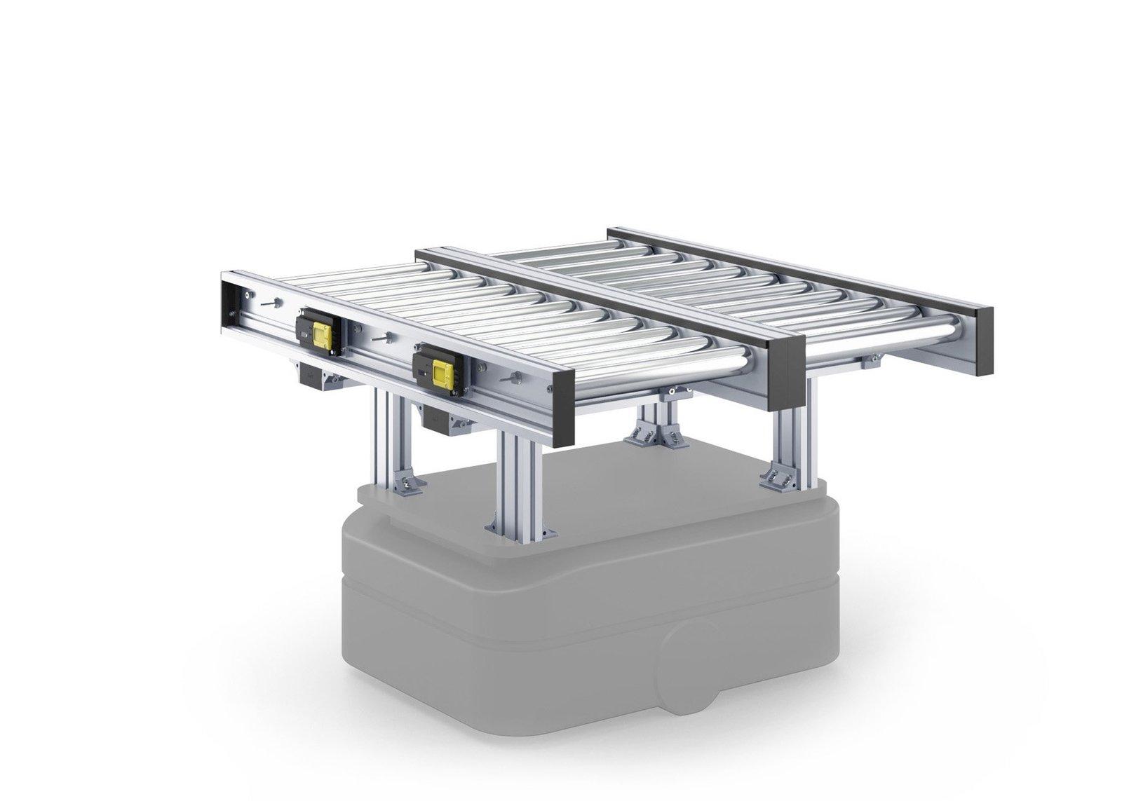 Véhicule à guidage automatique (VGA) - Équipements sur mesure pour manipulation de plateaux de chargement - mk technology group_3