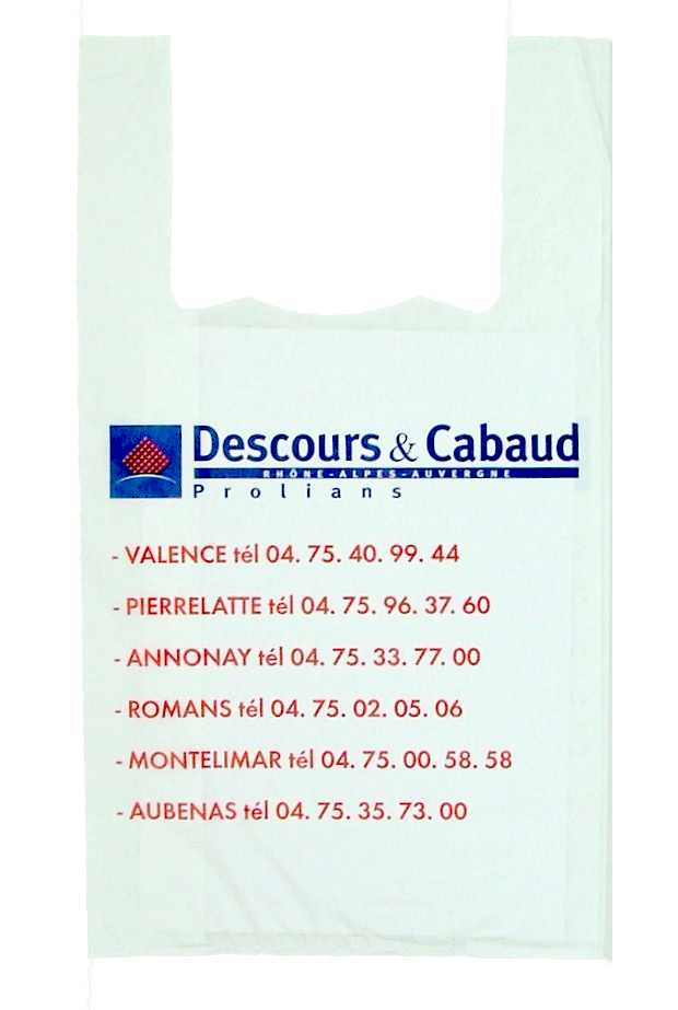 Sac plastique à bretelles pratiques, résistants et 100 % recyclables - Fabriqués en France_3