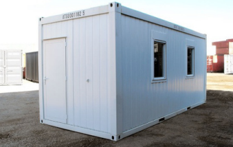 Constructions modulaires 20 pieds - 2 Barreaudages acier en option - CTX 15 Classic_3