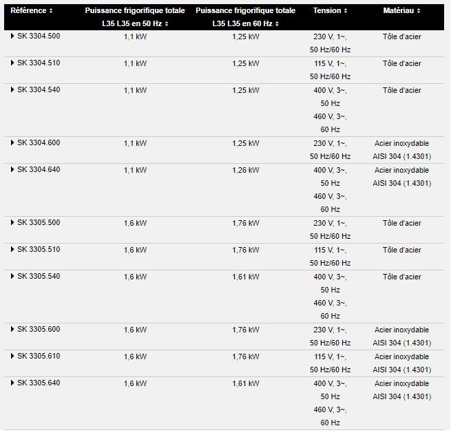 Sk 3304.500 - Climatiseur professionnel Rittal - Blue e basse consommation, puissance frigorifique 1,1 à 1,5 kW_3