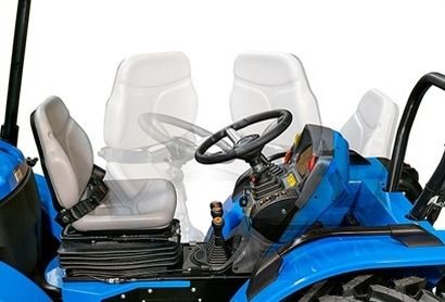 Valiant L65 RS - Tracteur Agricole BCS 56 CV - Moteur Kohler, Poste Réversible, Transmission Synchronisée_3