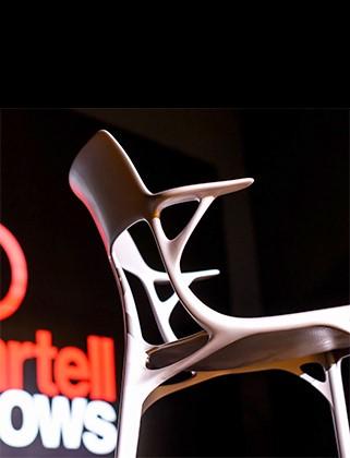 Chaise de restaurant AI - Starck - design par intelligence artificielle - matériau 100% recyclé_3
