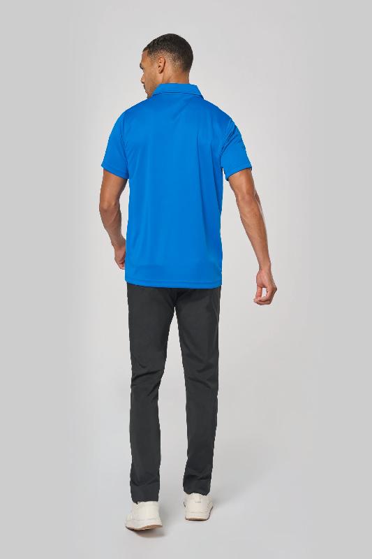 Polo sport manches courtes - 100% polyester respirant - Réf: PA482 - PROACT_3