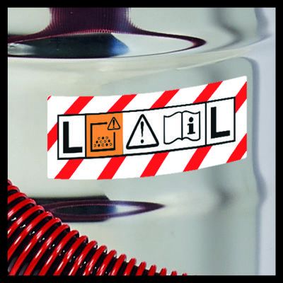 Te-VC 2025 SACL - Aspirateur eau et poussière - Einhell - 25L - Cuve inox robuste et filtration HEPA_3