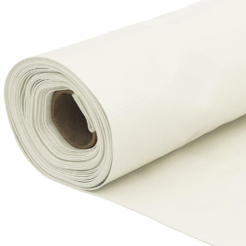 Vidaxl écran d'intimité de jardin blanc 600x75 cm pvc 4005399_3
