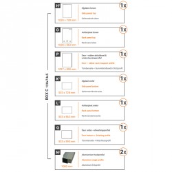 Kit armoire de culture - bonanza 1m2 blanc g-tools_3