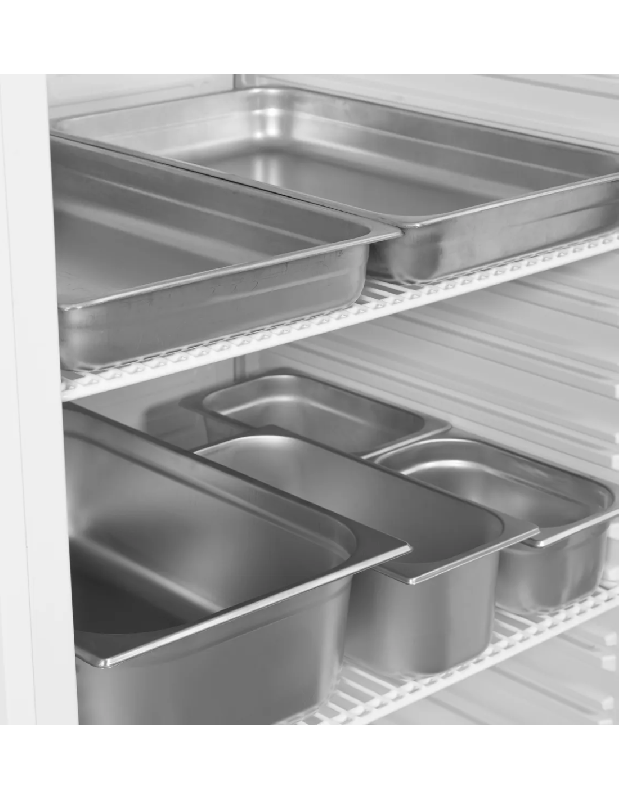 Armoire réfrigérée GN2/1 positive 1 porte pleine - 570 litres - Classe C - Fabriqué en Europe - UR600S_3