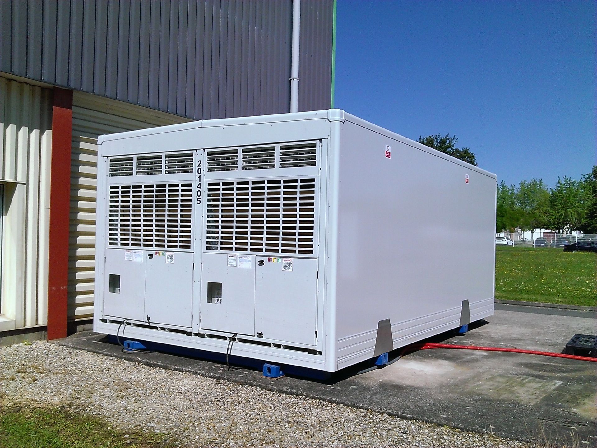 Chambre froide transportable Superbox - température dirigée de -30°C à 30°C - stockage jusqu'à 44 europalettes_3