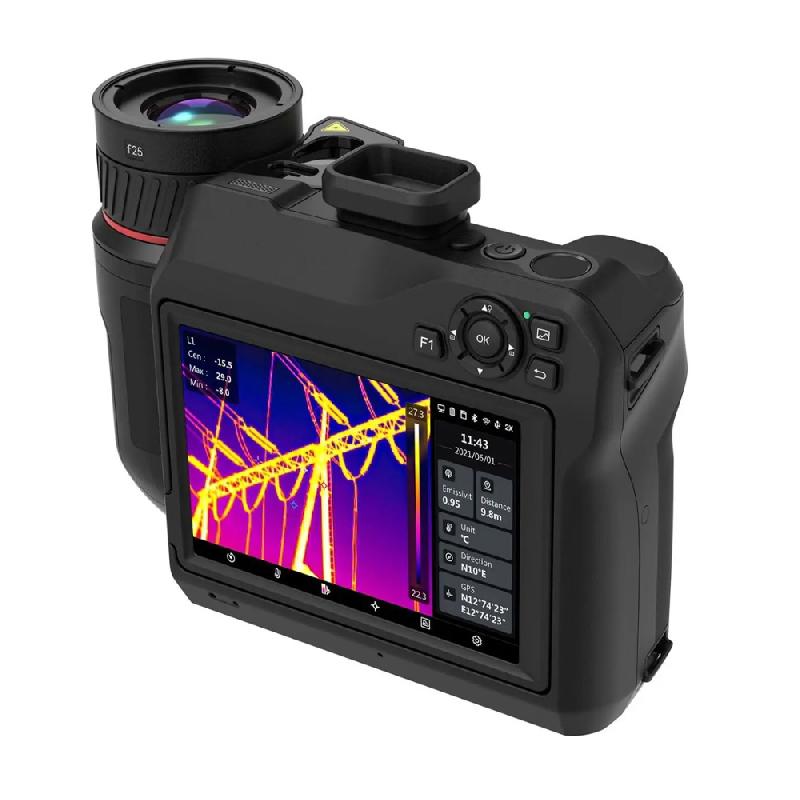 SP40 | Caméra thermique HIKMICRO - 480 x 360 px, -20°C à +650°C, écran tactile 5'' inclinable à 90°, 25 Hz, FOV selon lentille_3