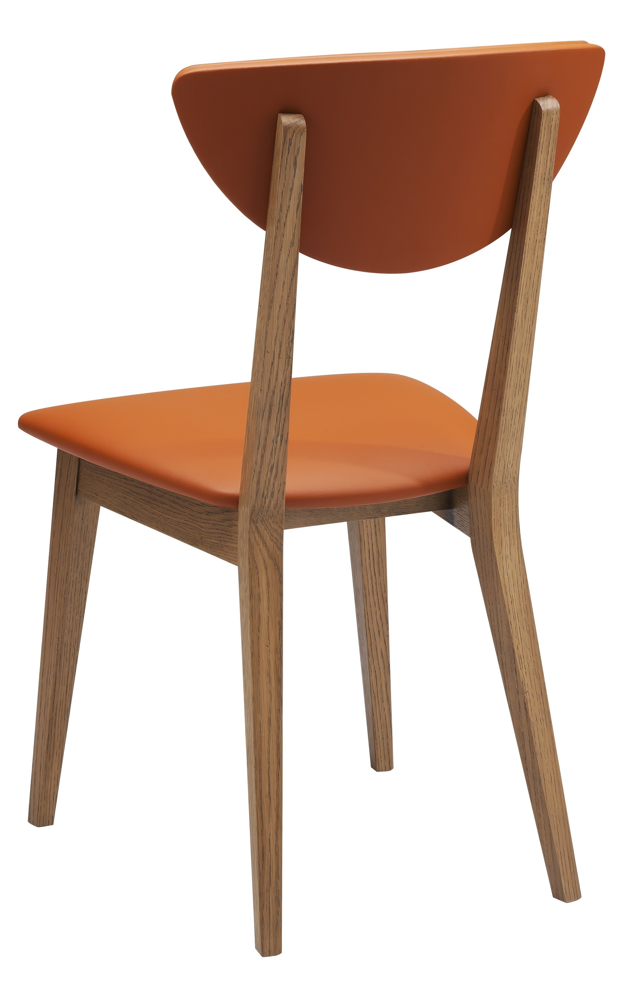 Chaise Lilly en bois massif - fabrication française - hêtre ou chêne avec finitions et revêtements variés_3