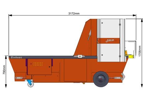 Javo Ecobasic avec système de récupération de terre