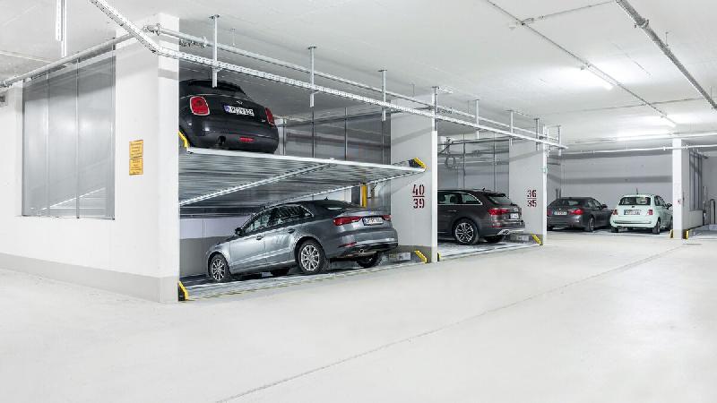 Système de parking mécanique WÖHR - Plate-forme de 300 cm - Parklift 405_3