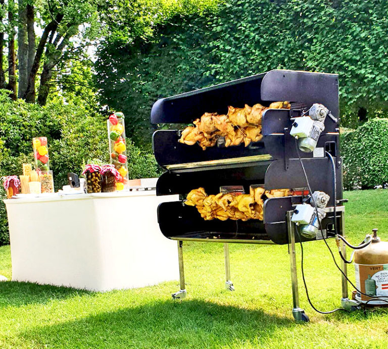 Tournebroche mechoui à gaz module , sur remorque ou sur chariot - mobigrill_3