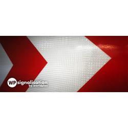 Balisage temporaire position d'une déviation ou d'un rétrécissement temporaire de chaussée K8-1 À K8-5_3