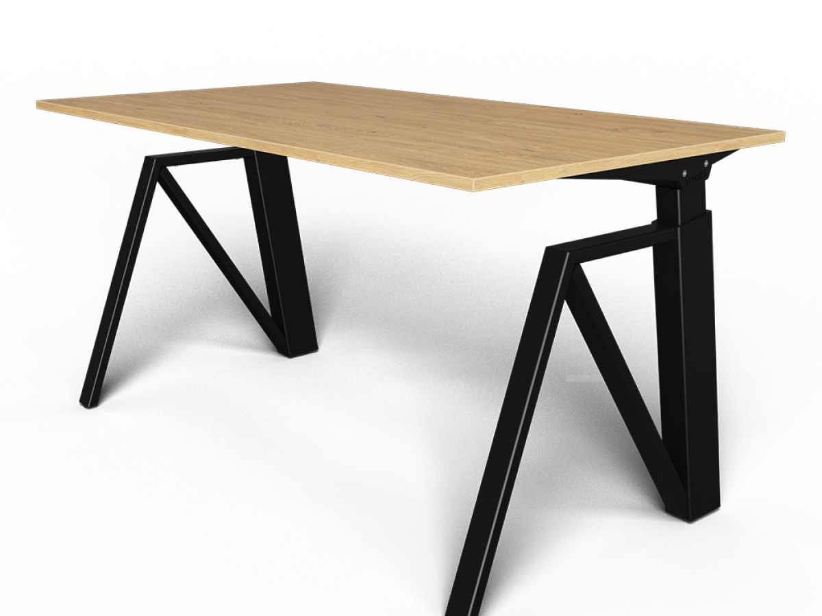 Bureau design réglable en hauteur - personnalisable et connecté - THEODORE_3