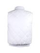 Gilet polyester/coton matelassé - col droit - doublure et rembourrage polyester - coloris blanc_3