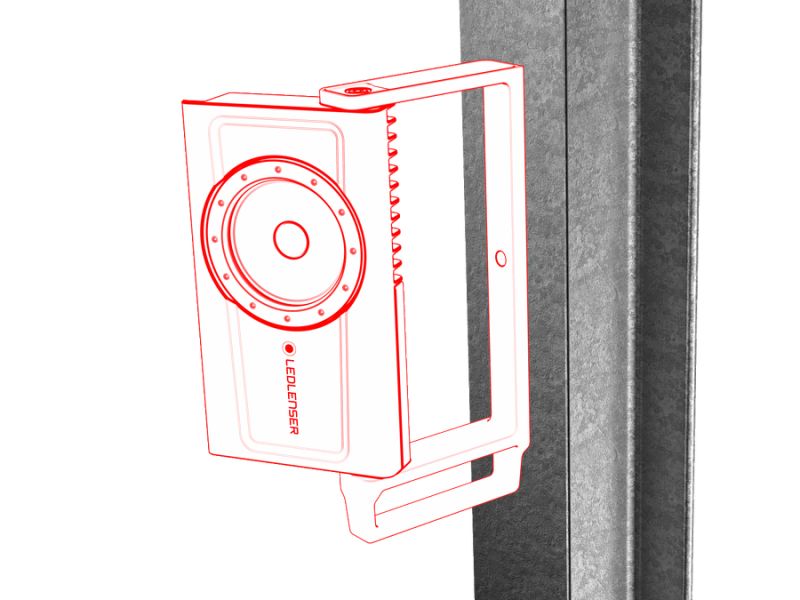 Projecteur LED rechargeable - Ledlenser - 4500 lm - Fonction PowerBank - Étanche IP54 - Bluetooth_3