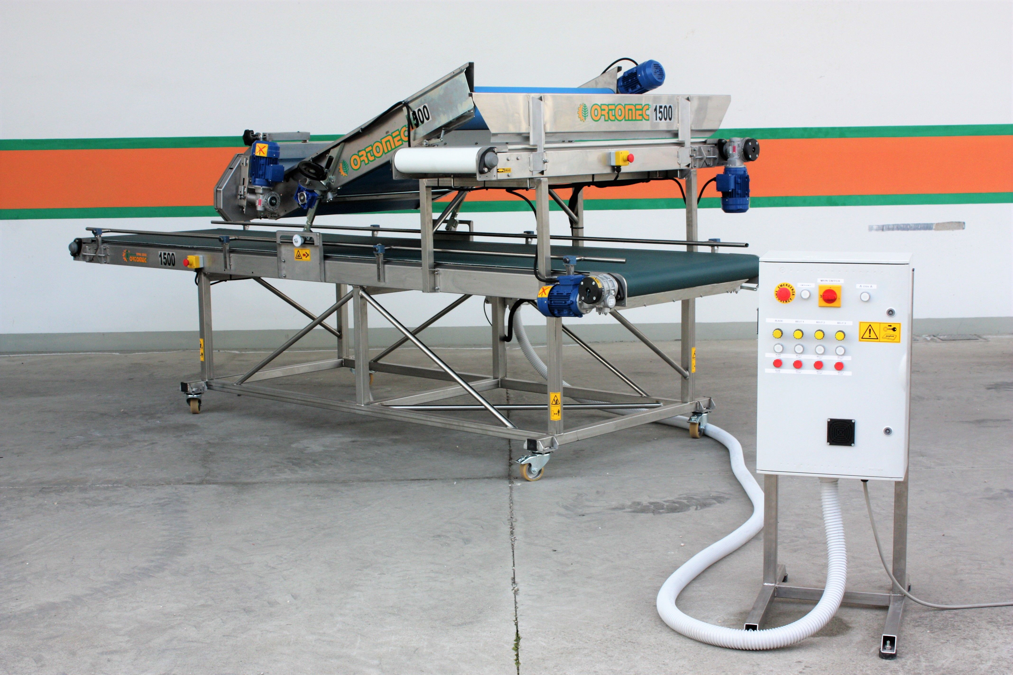 Récolteuse pour float system  foglia1500 - ortomec srl - largeur de la tête de récolte 100 cm_3