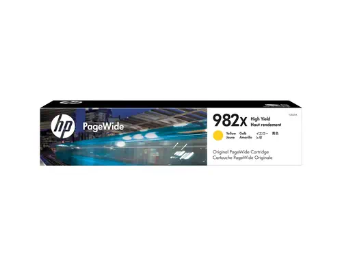 Cartouche dencre jaune PageWide HP 982X grande capacité authentique_3