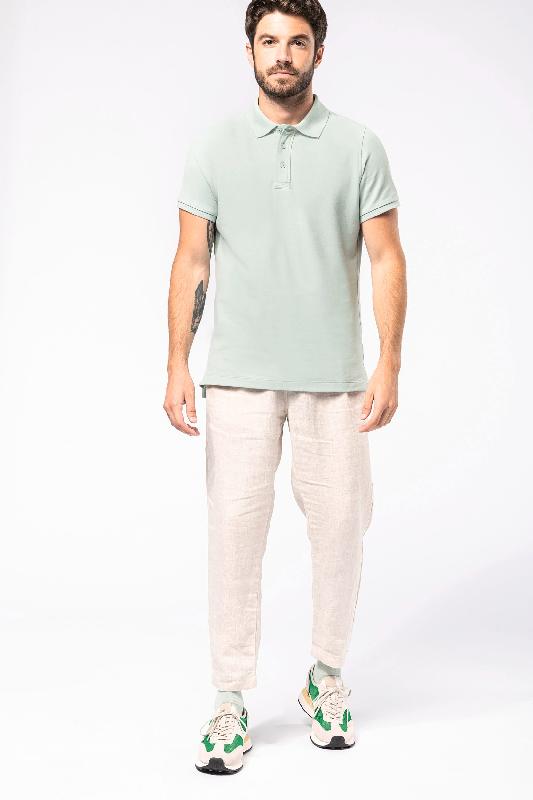 Polos coton piqué bio manches courtes homme - Kariban - Réf: K209 - Tailles S à 3XL - Plusieurs coloris disponibles_3