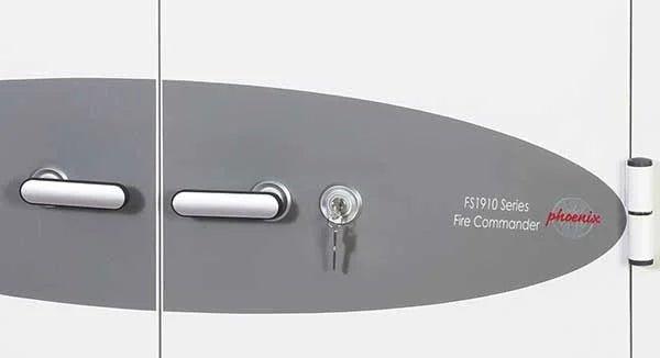Armoire forte ignifuge 120 min - Dossiers et données - Coffre interne - PHOENIX FIRE COMMANDER FS1914 - Serrure à clé_3